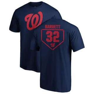 Men's Washington Nationals Aaron Barrett Navy RBI T-Shirt