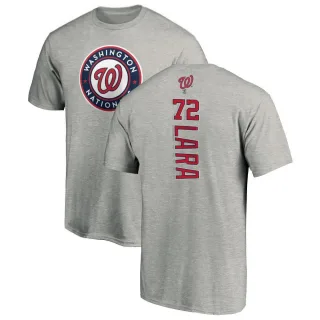 Men's Washington Nationals Andry Lara Ash Backer T-Shirt
